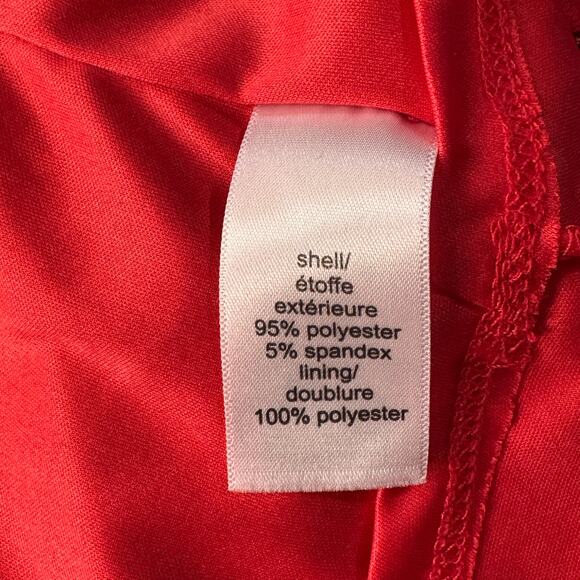 Maurices Large Top Floral Hi-Low Hem Sleeveless Stretch Lined Tiered Square Neck - Picture 9 of 10